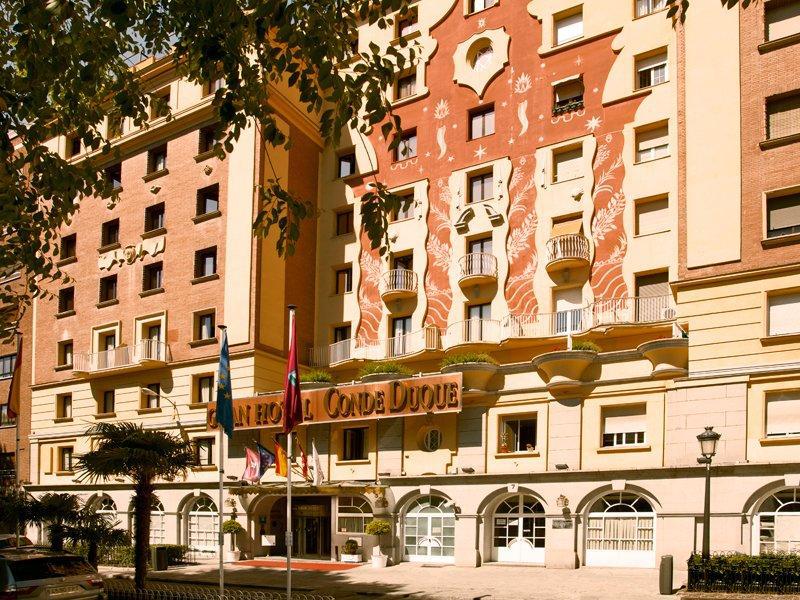 Sercotel Gran Hotel Conde Duque Madrid Exterior foto